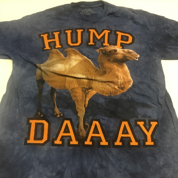 The Mountain Other - The Mountain Hump Day T Shirt Camel Graphic L